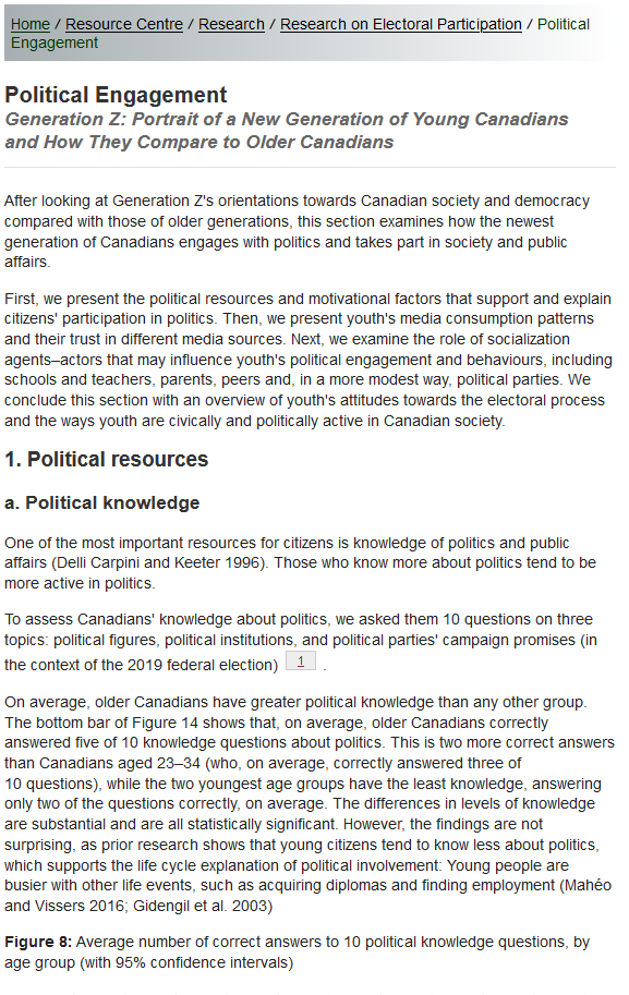 Generation Z: Portrait of a New Generation of Young Canadians and How They Compare to Older Canadians